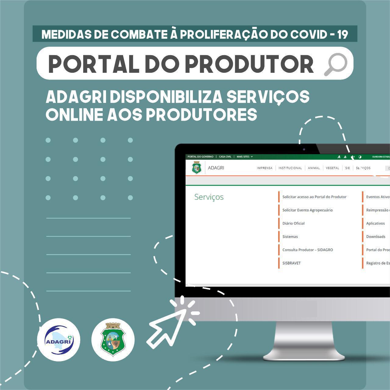 ADAGRI CRIA O PORTAL DO PRODUTOR