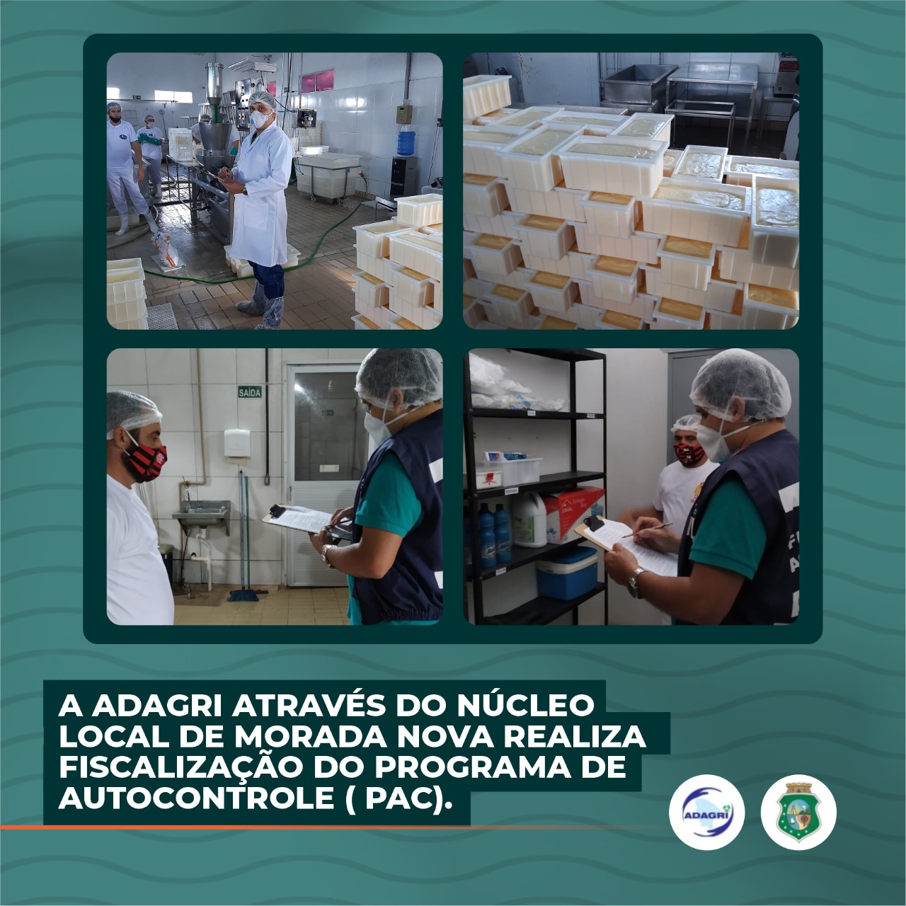 A ADAGRI através do Núcleo Local de Morada Nova realiza fiscalização do Programa de Autocontrole ( PAC)