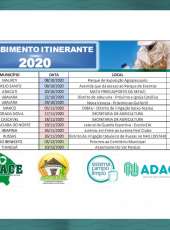 Adagri inicia o Recebimentos Itinerantes de Embalagens Vazias de Agrotóxico no Ceará (RIs)