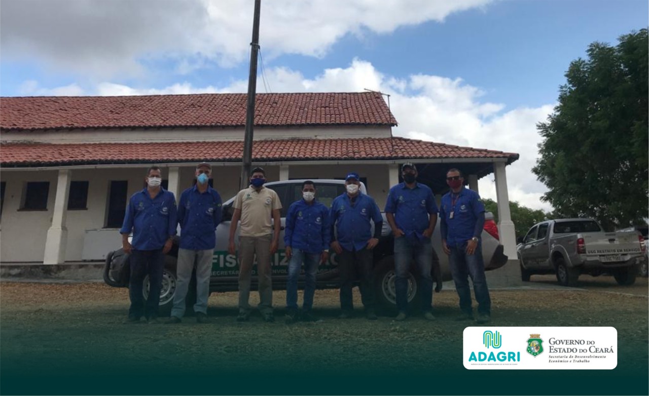 Adagri realiza fiscalização no Sertão Central como medida preventiva da praga do bicudo do algodão