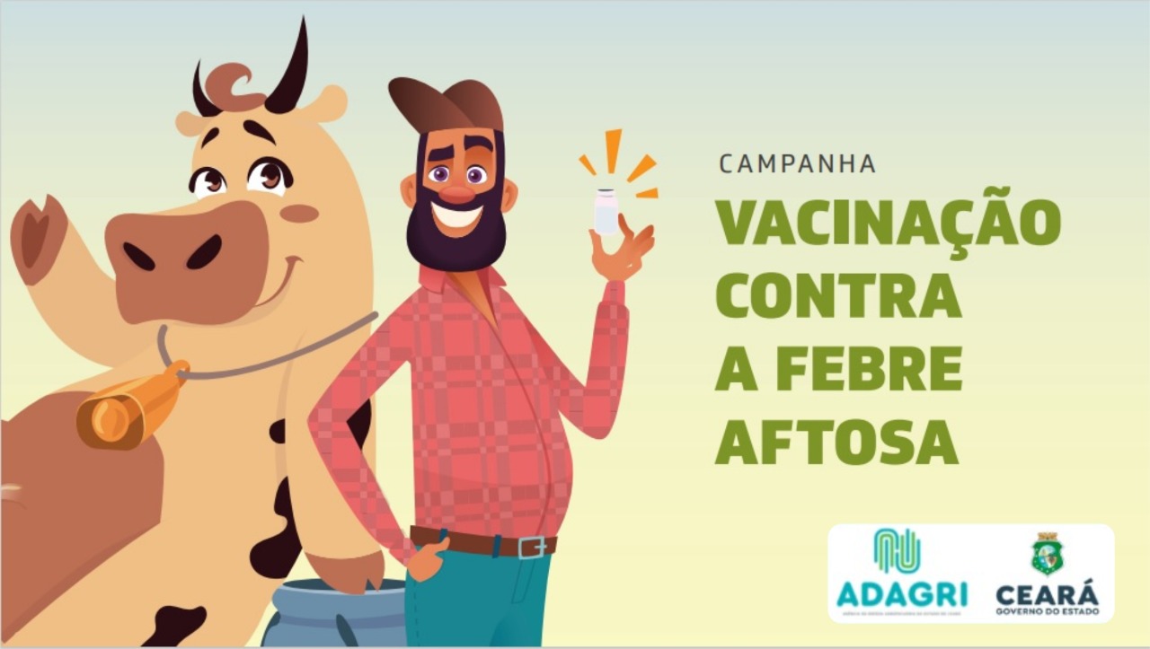 Começa nesta segunda-feira (03) a primeira etapa de Vacinação contra Febre Aftosa 2021