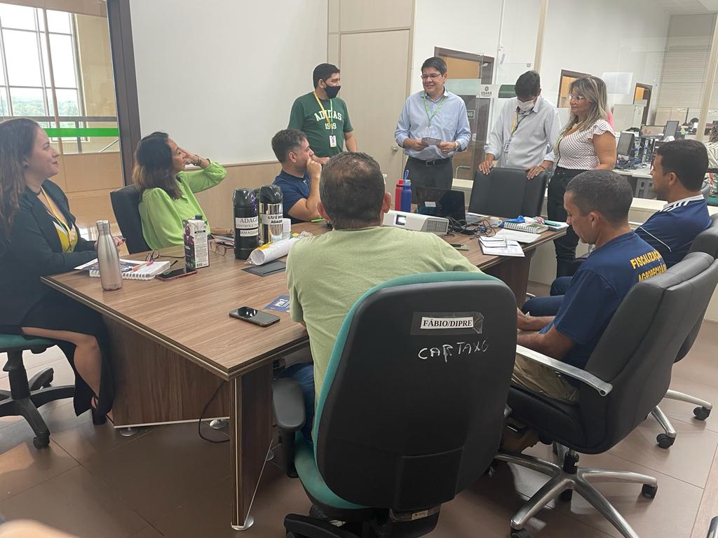 Comitiva da Agência de Defesa Agropecuária de Alagoas é recebida pela Adagri para troca de experiências