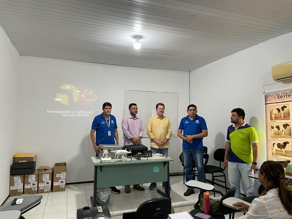 Técnicos da Adagri são capacitados para utilização de drones em ações de Defesa Agropecuária