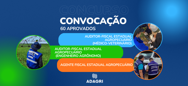 Governo do Ceará convoca 60 aprovados no concurso realizado pela Adagri