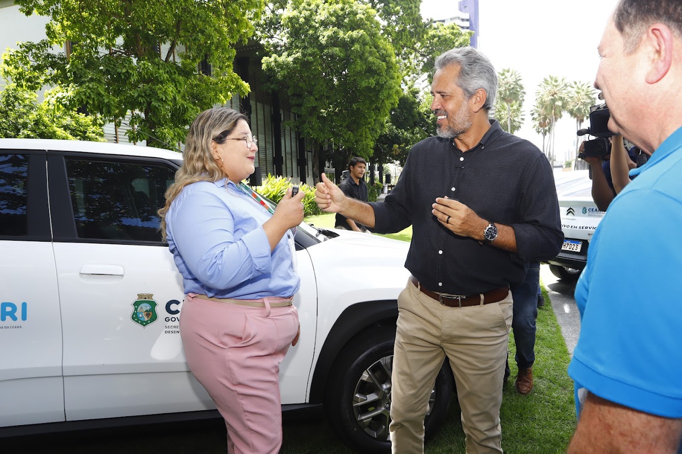 Governo do Estado reforça trabalho da Adagri com entrega de 20 novos veículos; frota chega a 79 unidades